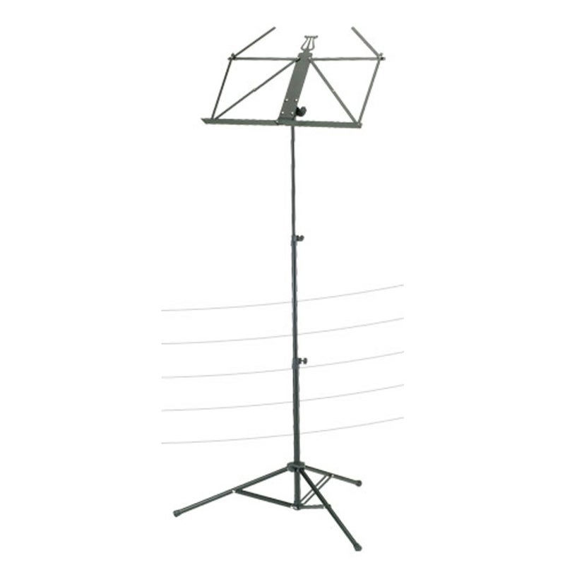 K&M Ruka Ultra Lightweight Music Stand Black